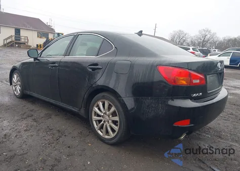 2008 Lexus Is 250 z USA, uszkodzony, nr VIN JTHBK262485086160